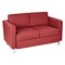 Office Star Products Pacific Love Seat, Lipstick PAC52-R100 - alternate 5