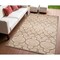 Homeroots 4' X 6' Cream Beige And Brown Trellis Indoor Outdoor Area Rug 546663 - alternate 7
