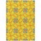 Homeroots 3' X 5' Yellow And Teal Blue Geometric Washable Indoor Outdoor Area Rug 613452 - alternate 6