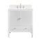 James Martin Vanities Myrrin 30" Single Vanity, Bright White w/ 3 CM White Zeus Silestone Top 485-V30-BW-3WZ - alternate 7