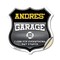 Signmission Andres's Garage I Can Fix Everything But Stupid, 18 Inch X 18 Inch, Vinyl Decal SHI-D-18-490-ANDRES - alternate 1