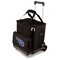 Picnic Time Family Of Brands NFL Tennessee Titans - Cellar 6-Bottle Wine Carrier & Cooler Tote with Trolley 660-85-179-314-2 - alternate 1