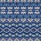 Homeroots 9' X 12' Navy Blue And Ivory Moroccan Washable Indoor Outdoor Area Rug 594338 - alternate 5