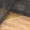 Hydroware Triangle Shower Drain, C06 Brushed Gold, 8 Inches HYD-0028 - alternate 3