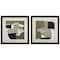 Homeroots Set Of Two Olive Black Gold Wall Art, 2PK 472017 - alternate 1