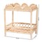 Bali & Pari Eloisa Natural Rattan End Table with Scalloped Border 266-14575-ZORO - alternate 5