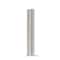 Cr Laurence PP43 Plaza Series Post for 3/8-in 10 mm Glass Stainless 24-in High 1-1/2-in Square Corner Post PP432438LBS - alternate 4