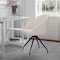 Martha Stewart Sora Upholstered Stationary Office Chair in White/Oil Rubbed Bronze CH-222119-WH-BK-MS - alternate 10
