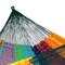Homeroots Green Red And Yellow Striped Double Hammock 670965 - alternate 4