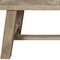 Homeroots 60" Natural Distressed Solid Wood Dining Bench 524061 - alternate 12