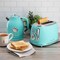 Megachef 1.8 Quart Electric Tea Kettle and 2 Slice Toaster Combo in Turquoise MC-BTBK-T - alternate 4