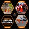 Xpose Safety 28 Inch Multipurpose PVC Orange Traffic Cones with 6in Collar OTC28-6-1-X - alternate 5
