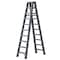Wrightmaster 9.25 ft. Aluminum Step Ladder, 13 ft. Reach w/Double-Reinforced Pedal, 300 lb. Capacity ZoroHRZJ10 - alternate 1