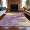 Homeroots 3' X 5' Purple And Gold Abstract Washable Indoor Outdoor Area Rug 631885 - alternate 7