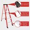 Wrightmaster 5.2 ft. Fiberglass Single-Sided Step Ladder, 10 ft. Reach, with Tool Holder, 330 lb. Load Capacity ZOR-P312090 - alternate 5