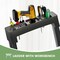 Wrightmaster 5-Step Iron Step Stool (9 ft. Reach), 330 lb. Load Capacity, with Workbench and Anti-Slip Pedals ZR-C5-BLACK - alternate 7