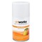Air Works Metered Aerosol Air Fresheners - Spray - 6000 ft3 - 7 fl oz (0.2 quart) - Mango Madness - Wall, 12PK 7917 - alternate 2