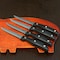Oster Granger 4.5 in. Stainless Steel Blade Steak Knife Set in Black (4 Pack) 75681.04 - alternate 2