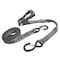 Keeper KwikFeed 1.25 in. W X 16 ft. L Gray Ratchet Tie Down 1000 lb 2 pk 43571 - alternate 4