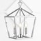Jonathan Y Ojai 10" 3-Light Iron Classic Modern Pagoda LED Pendant Lantern, Chrome JYL7601C - alternate 7