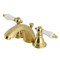 Kingston Brass Mini-Widespread Bathroom Faucet with Pop-Up Drain, Brushed Brass KB957APLSB - alternate 1
