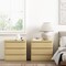 Manhattan Comfort Molly Nightstand in Natural Oak - Set of 2 2-NS008-NO - alternate 1