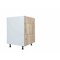 Cambridge Radiance 30in Wx24in Dx34.50in H Ready to Assemble Slab Drawer Base Kitchen Cabinet in Light Oak SA-DB30-LO-KIT - alternate 5