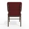 Flash Furniture Fabric Church Chair w/Book Pouch, Brgundy XU-CH-60096-BYXY56-BAS-GG - alternate 7
