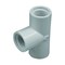 Lasco Pipe Tee, 1/2 in, FPT, PVC, White, SCH 40 Schedule 405005BC - alternate 2