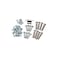 Global Door Controls 95 in. Aluminum Heavy-Duty Continuous Door Hinge THI-1195HD-AL - alternate 4