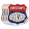 Signmission Christian's Workshop, 6 inch X 6 inch, Vinyl Decal, 5PK SHI-D-5PACK-6-489-CHRISTIAN - alternate 1
