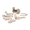 National Brand Alternative Zinc Alloy Mailbox Lock Brushed Nickel 804415 - alternate 1