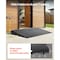 Vevor Rubber Kerb Ramp Rubber Threshold Ramp 75mmH 1t Load Wheelchair Access WFSLYPD-3YC XJPD DGXC - alternate 6
