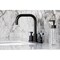 Kingston Brass Widespread Bathroom Faucet with Brass Pop-Up, Matte Black FSC8930KPS - alternate 3
