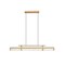 Z-Lite Benoit Modern Gold 1 Light Linear Chandelier 1959-44L-MGLD-LED - alternate 6