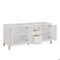 James Martin Vanities Chicago 72 in. Double Vanity, Glossy White 503-V72-GW - alternate 5