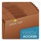 Pendaflex Heavy-Duty Expanding File, 12 Sections, 1/3-Cut Tabs, Legal Size, Redrope R219MHD - alternate 4