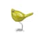 Homeroots Set of Three Lemongrass Green Polyresin and Metal Bird Sculptures, 3PK 520809 - alternate 4