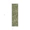 Homeroots 8' Runner Green Abstract Washable Non Skid Indoor Outdoor Runner Rug 559641 - alternate 4