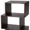Homeroots 48" Dark Brown Wood Three Tier Bookcase 389559 - alternate 5