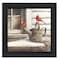 Homeroots Waiting For Spring Black Framed Print Wall Art 404935 - alternate 1