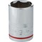 Channellock 1/2'' Drive 3/4'' 6-Point Shallow Standard Socket 302769 - alternate 3