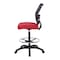 Space Seating 13 Series Deluxe AirGrid Back Drafting Chair, Rouge 13-37N20D-5812 - alternate 5