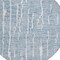 Homeroots 8' Blue And Ivory Round Abstract Washable Indoor Outdoor Area Rug 588506 - alternate 9