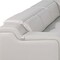 Homeroots Light Gray Italian Leather Power Reclining U Shaped Eight Piece Corner Sectional With Console 632573 - alternate 10
