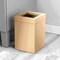 Gatco Modern Square 3 Gal. Wastebasket, Brushed Brass 1913B - alternate 3
