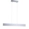 Jonathan Y Draper 32" Dimmable Adjustable Integrated LED Metal Linear Pendant, Brushed Aluminum JYL7018A - alternate 9