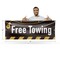 Signmission Free Towing, 36 Inch x 96 Inch, Vinyl Banner B-96-30648 - alternate 4