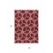 Homeroots 10' X 14' Burgundy And Gold Geometric Washable Indoor Outdoor Area Rug 613475 - alternate 7