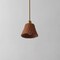 Jonathan Y Hattie 8.8 in. 1-Light Coastal Bohemian Metal and Woven Rattan LED Pendant Light, Gold Painting/Brown JYL5711A - alternate 7
